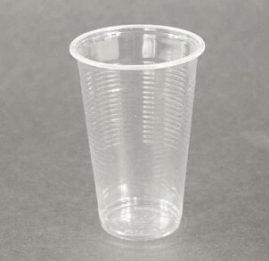 Vaso de plástico Transparente 330 cc. Pack 50 ud.