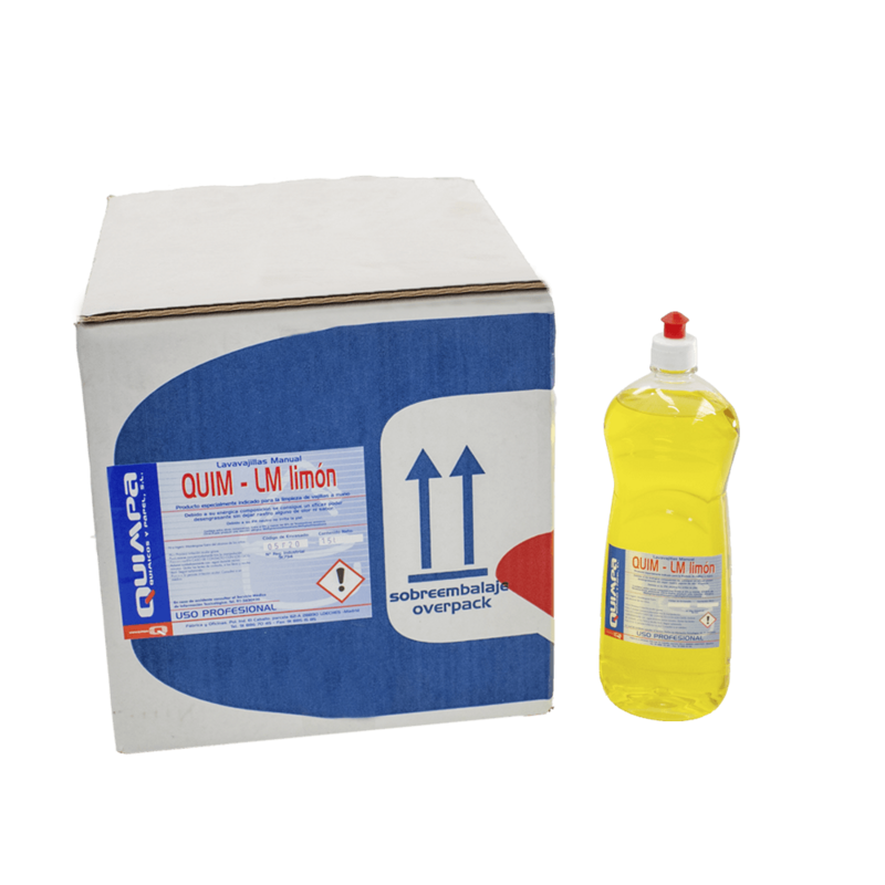 Lavavajillas Manual QUIM-LM LIMON E- 1 L.(Caja 15 x 1 L.)