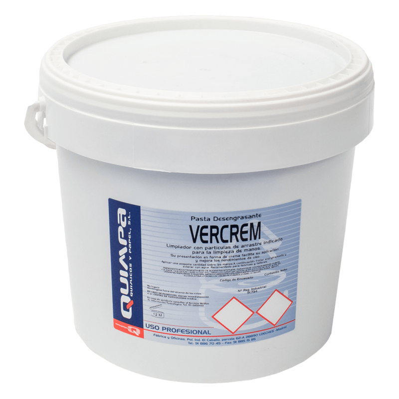Jabon Crema Desengrasante VERCREM E-10 L.