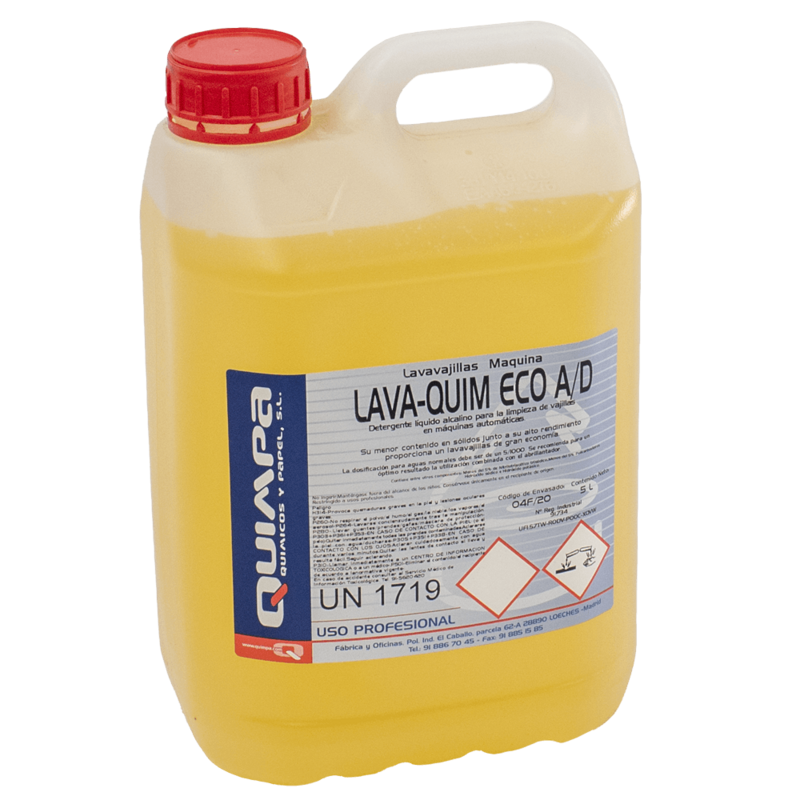 Lavavajillas Maquina LAVA-QUIM ECO (Aguas Duras) E-5 L.
