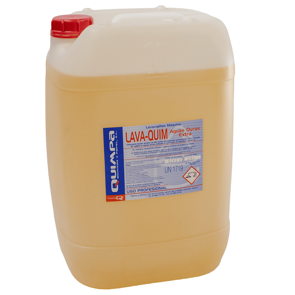 Lavavajillas Maquina LAVA-QUIM EXTRA (Aguas Duras) E-25 L.