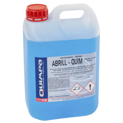 Abrillantador Máquina ABRILL-QUIM EXTRA AGUAS DURAS E- 5 L.