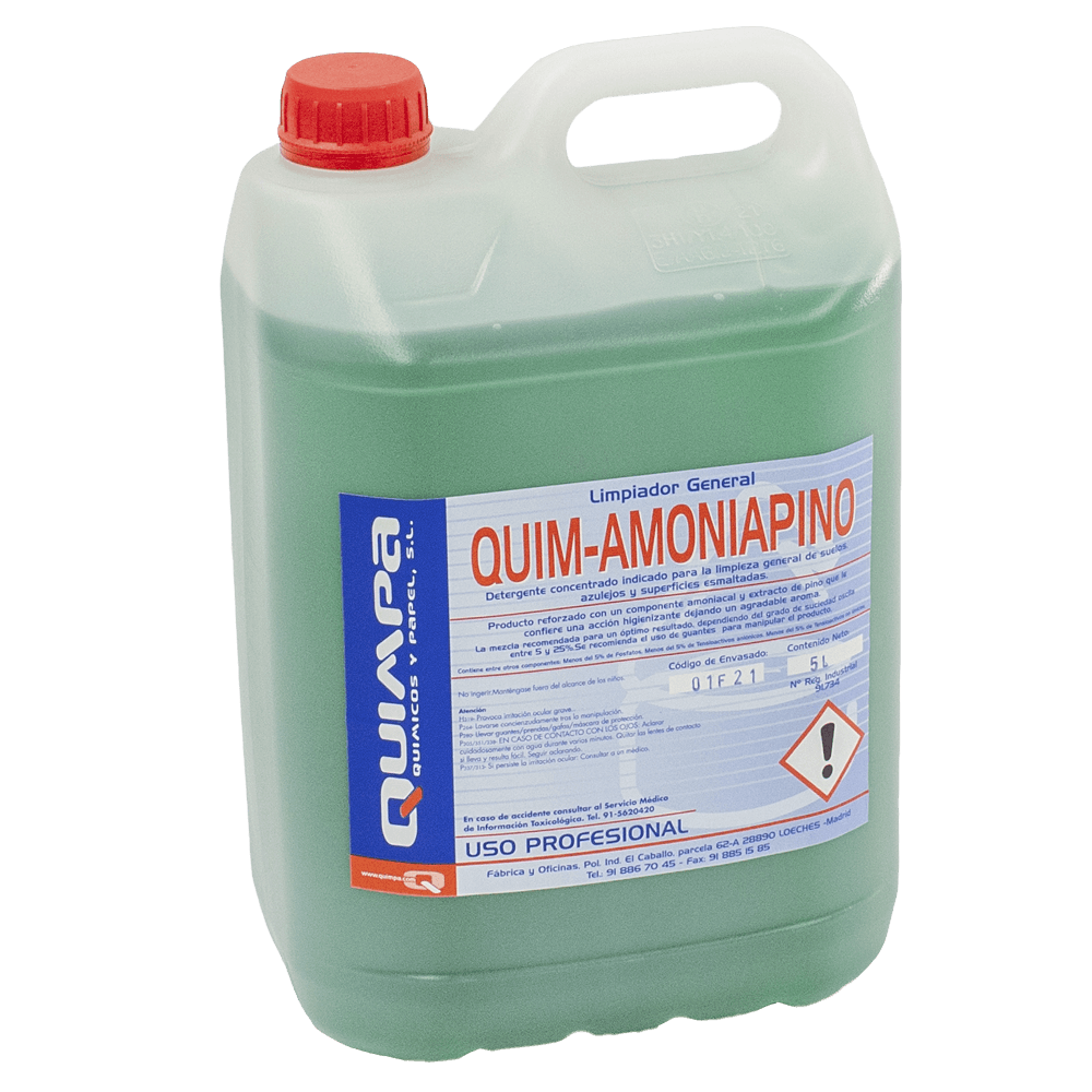 Limpiador Amoniacal Pino E-5 L.