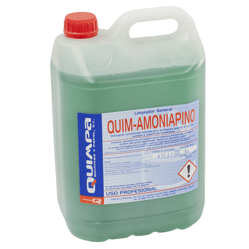 Limpiador Amoniacal Pino E-5 L.