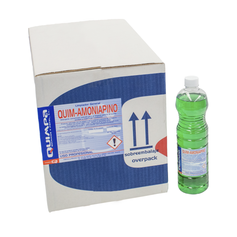 Limpiador Amoniacal Pino E-1 L(Caja 15x1l.)