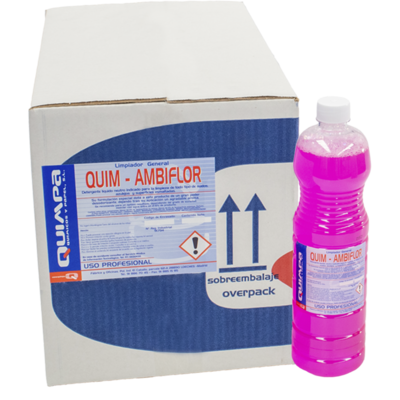 Limpiador Neutro FLORAL E-1 L(Caja 15x 1 L)