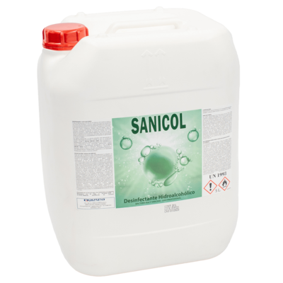Desinfectante Hidroalcoholico SANICOL E- 20 L.