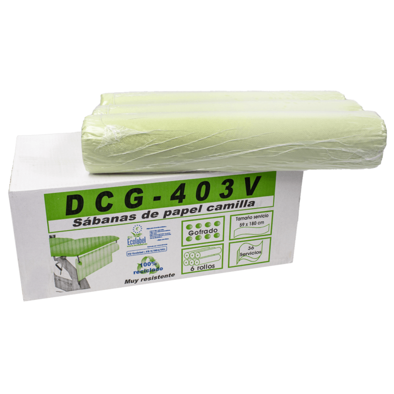 Rollo de Camilla BASIC-GOFRADO VERDE 1 C