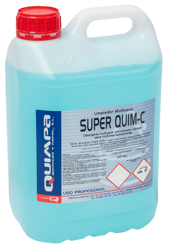 Multiusos SUPER QUIM-C(Concentrado) E- 5 L