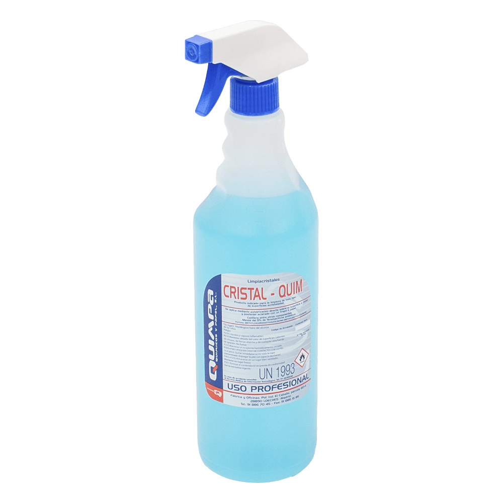 Limpiacristales CRISTAL-QUIM E-1 L+1 Atomizador.