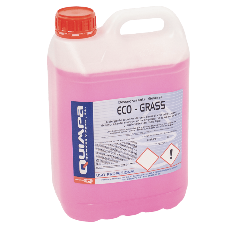 Desengrasante General ECO-GRASS E- 5 L.