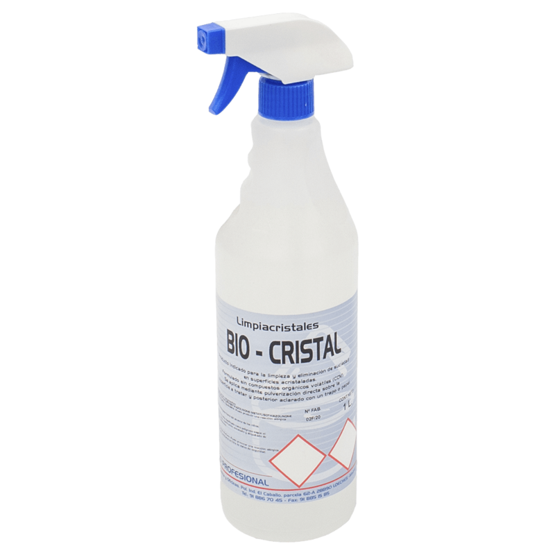 Limpiacristales BIO-CRISTAL E-1 L+ATOMIZADOR.
