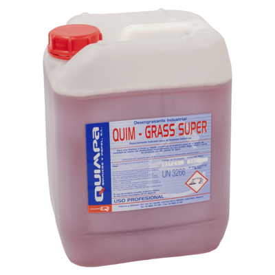 Desengrasante Industrial QUIM-GRASS SUPER E- 10 L.