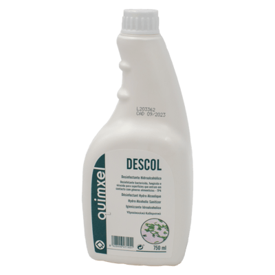 Desinfectante Hidroalcoholico DESCOL E- 750 ML. Caja 12 uds