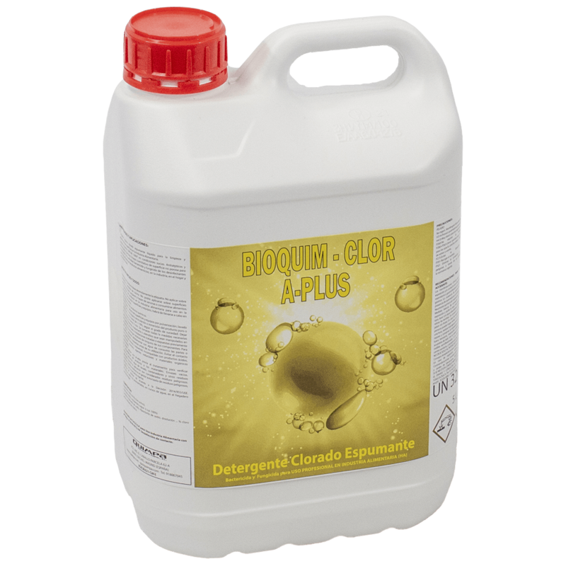 Desinfectante Clorado BIOQUIM-CLOR A-PLUS(HA) E-5 L.