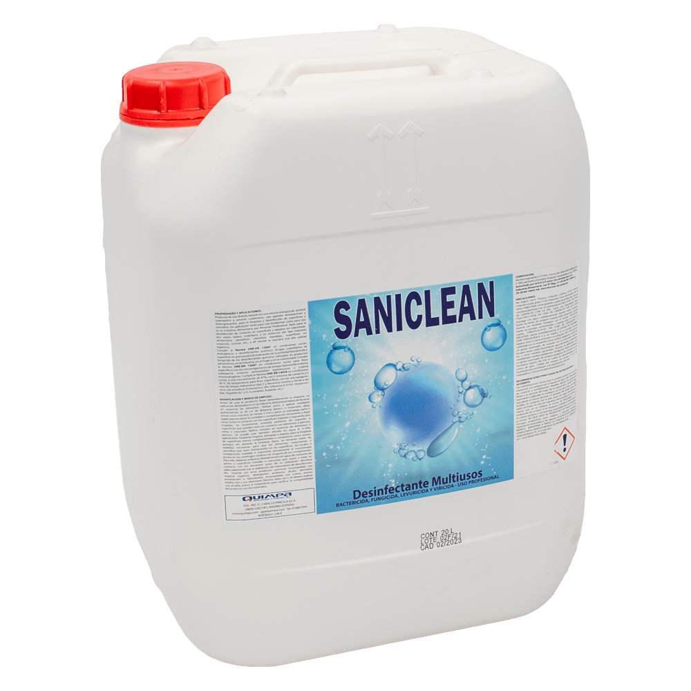 Desinfectante Multiusos SANICLEAN E- 20 L.