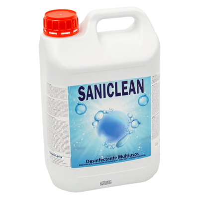 Desinfectante Multiusos SANICLEAN E- 5 L.