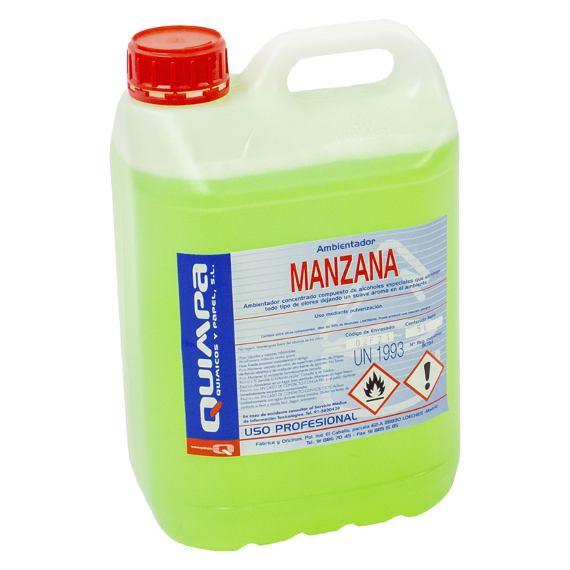 Ambientador MANZANA E-5 L.