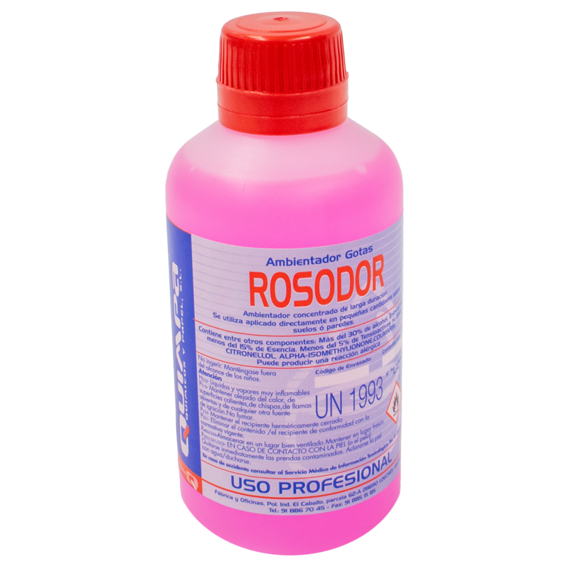 Ambientador GOTAS ROSODOR E-250 CC.