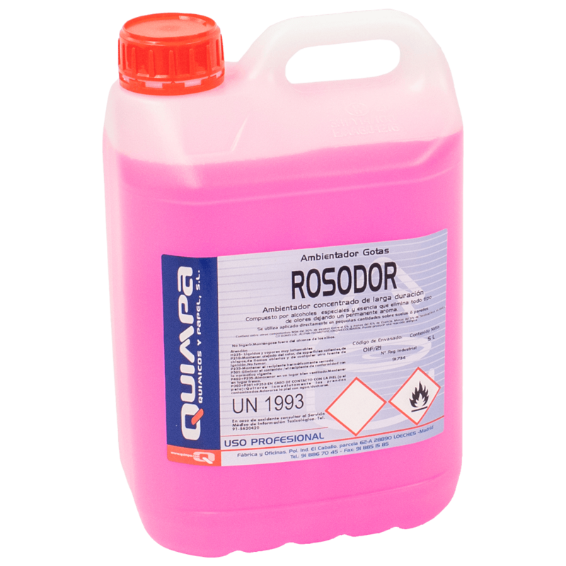 Ambientador GOTAS ROSODOR E-5 L.