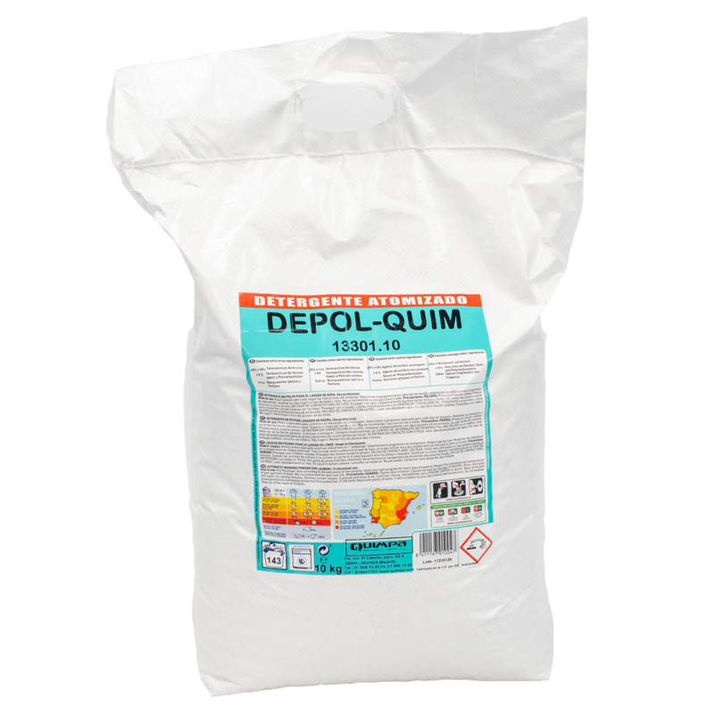Detergente máquina en polvo DEPOL-QUIM E-10 Kg.
