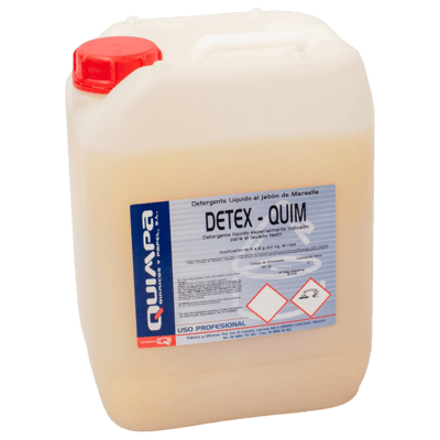 Detergente máquina líquido DETEX-QUIM E-10 L.