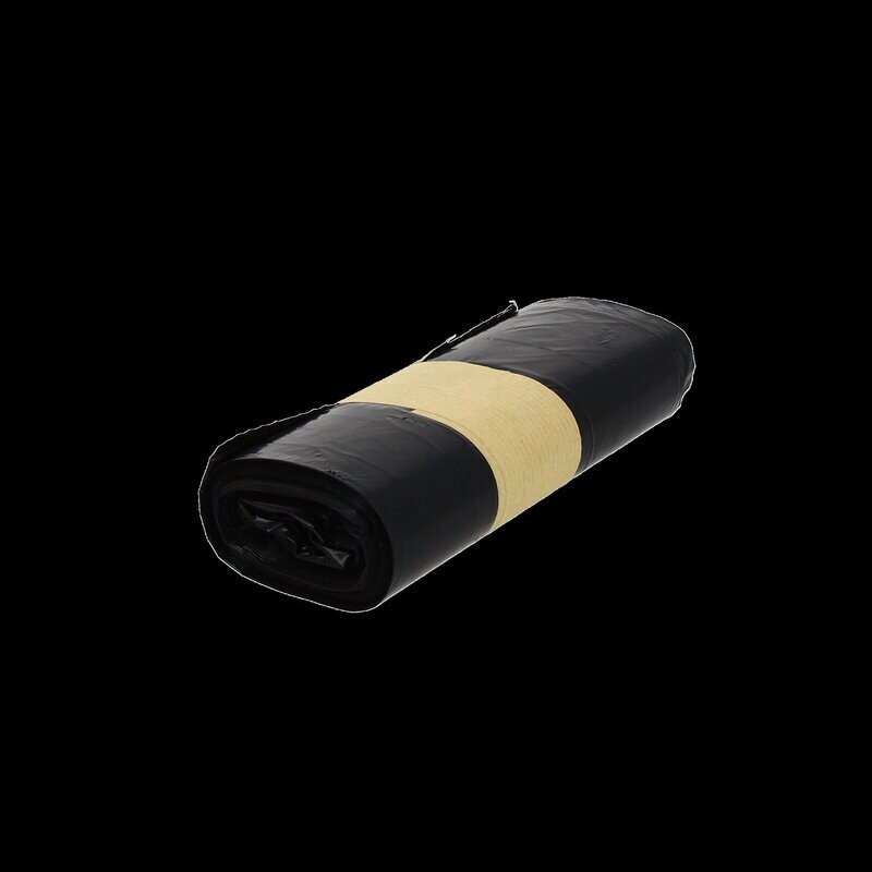 Bolsa Basura Negra ECO 52x58  G-80.(Paq 25 uds.)