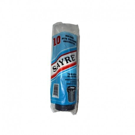 Bolsa Basura Negra SAYRE 85x105 G-140 (Paq. 10 uds.)