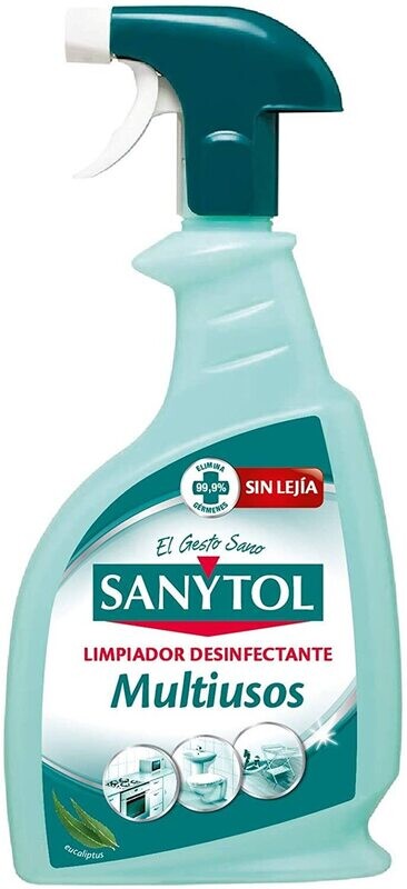 SANYTOL LIMPIADOR DESINFECTANTE MULTIUSOS PERFUME EUCALIPTUS 750 ML