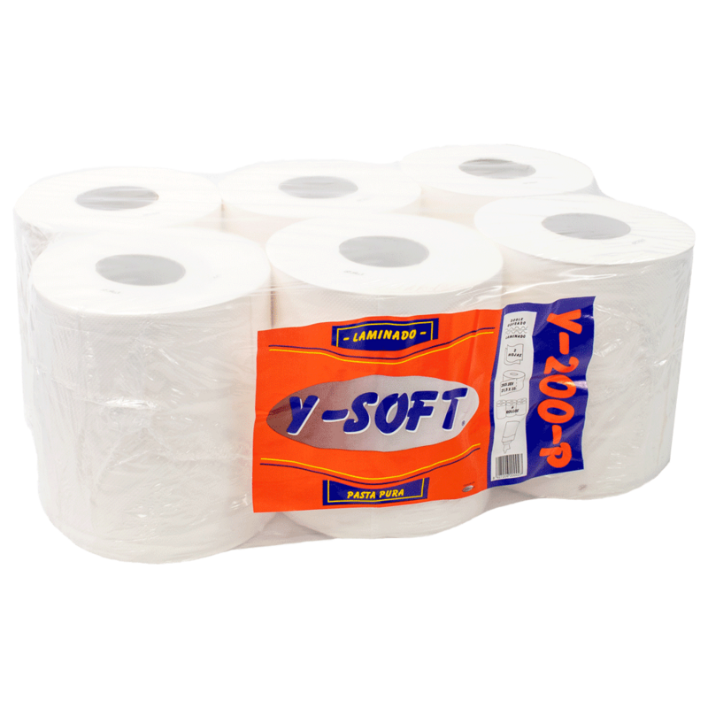 Papel Secamanos TOSSAR Y-SOFT 140 Pack 6 uds.