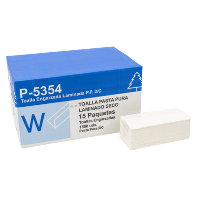 Toalla Secamanos W EXTRA Pack 1.500 uds