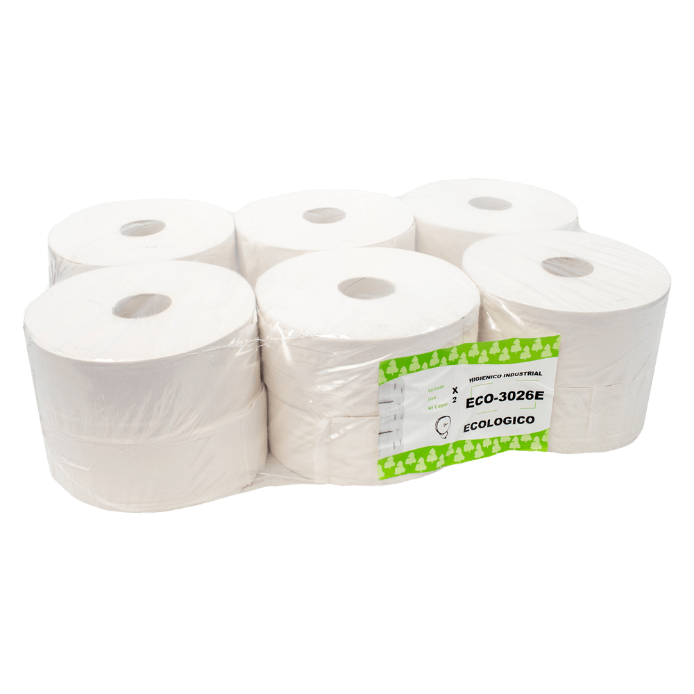 Rollo de papel higiénico industrial - Limpieza e higiene - Rollo de papel  higiénico industrial