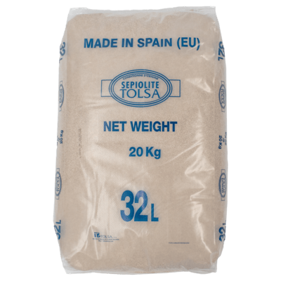 Sepiolita 30/60 Saco 20 Kg.