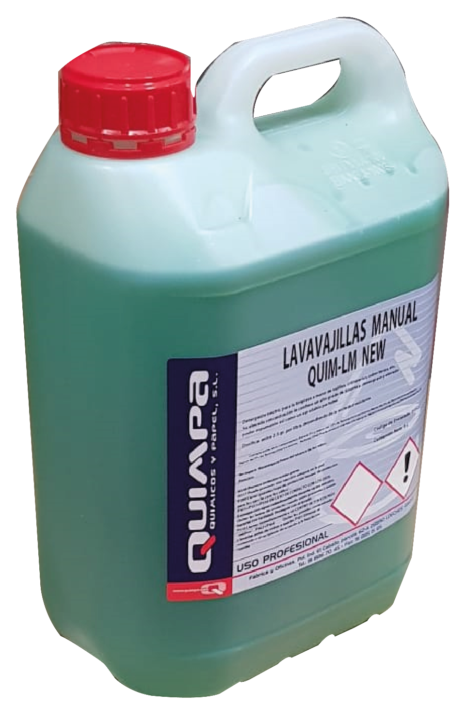 Lavavajillas Manual QUIM-LM NEW E- 5 L.