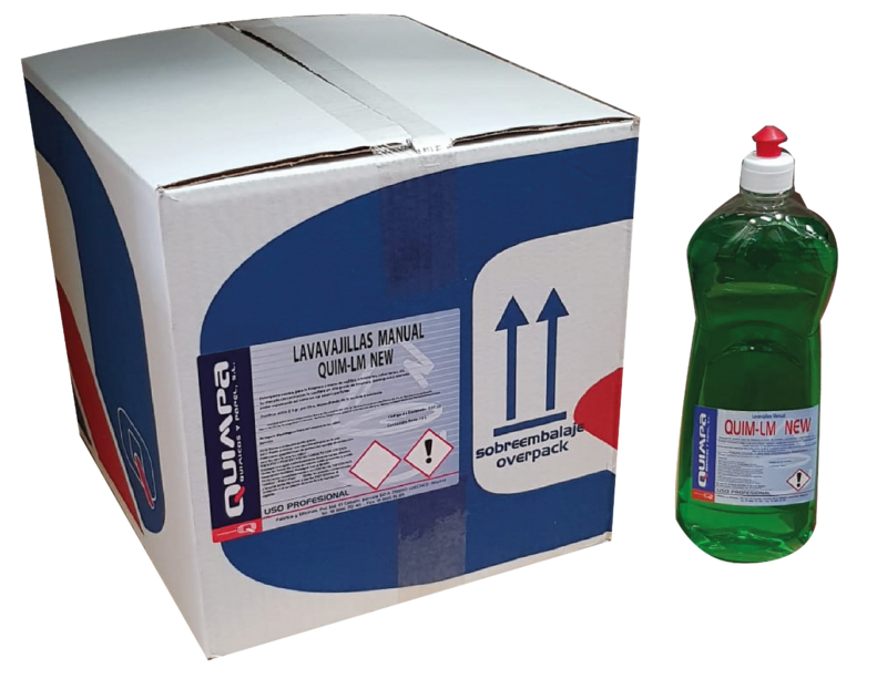 Lavavajillas Manual QUIM-LM NEW E- 1 L.(CAJA 15 X 1 L)