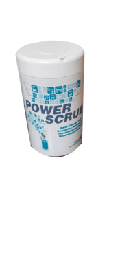 PAÑO LIMPIEZA DE MANOS DESENGRASANTE POWER SCRUB. PACK 50 UD