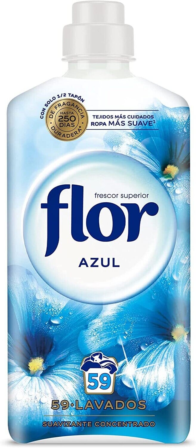 FLOR SUAVIZANTE TEXTIL AZUL E-1062