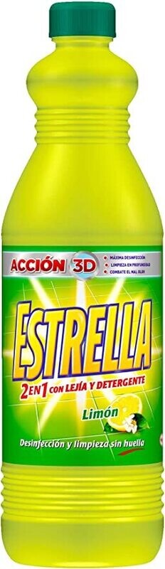 Lejía con detergente ESTRELLA LIMON E- 1,43 L