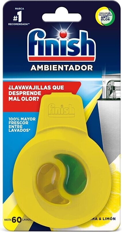 AMBIENTADOR LAVAVAJILLAS FINISH LIMA LIMON