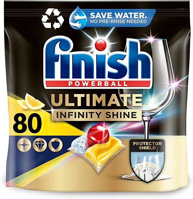 PASTILLAS LAVAVAJILLAS FINISH ULTIMATE PACK 80 UD