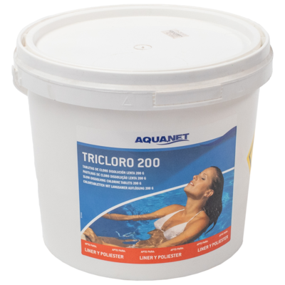 Tricloro 200 Tabletas 200 gr. E-5 Kg.