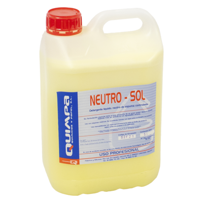 Detergente Fregadora NEUTRO-SOL ESPUMA CONTROLADA E-5 L