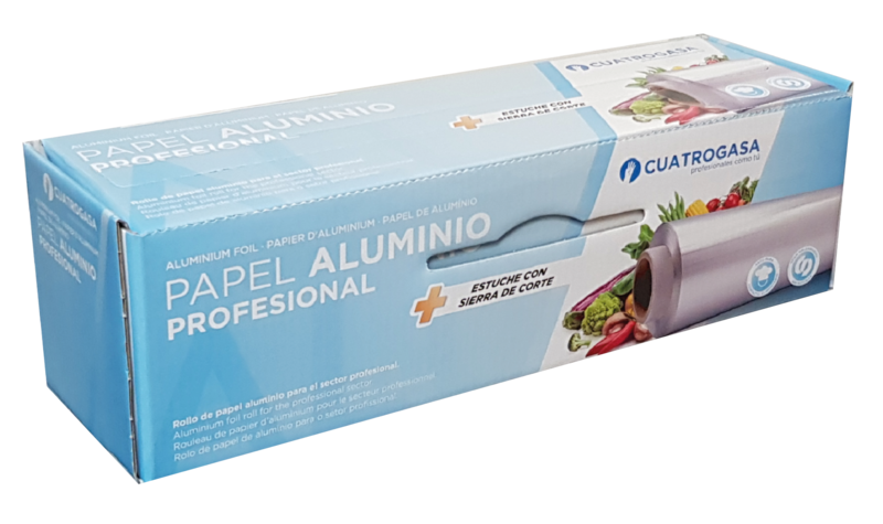 PAPEL ALUMINIO INDUSTRIAL 30X140
