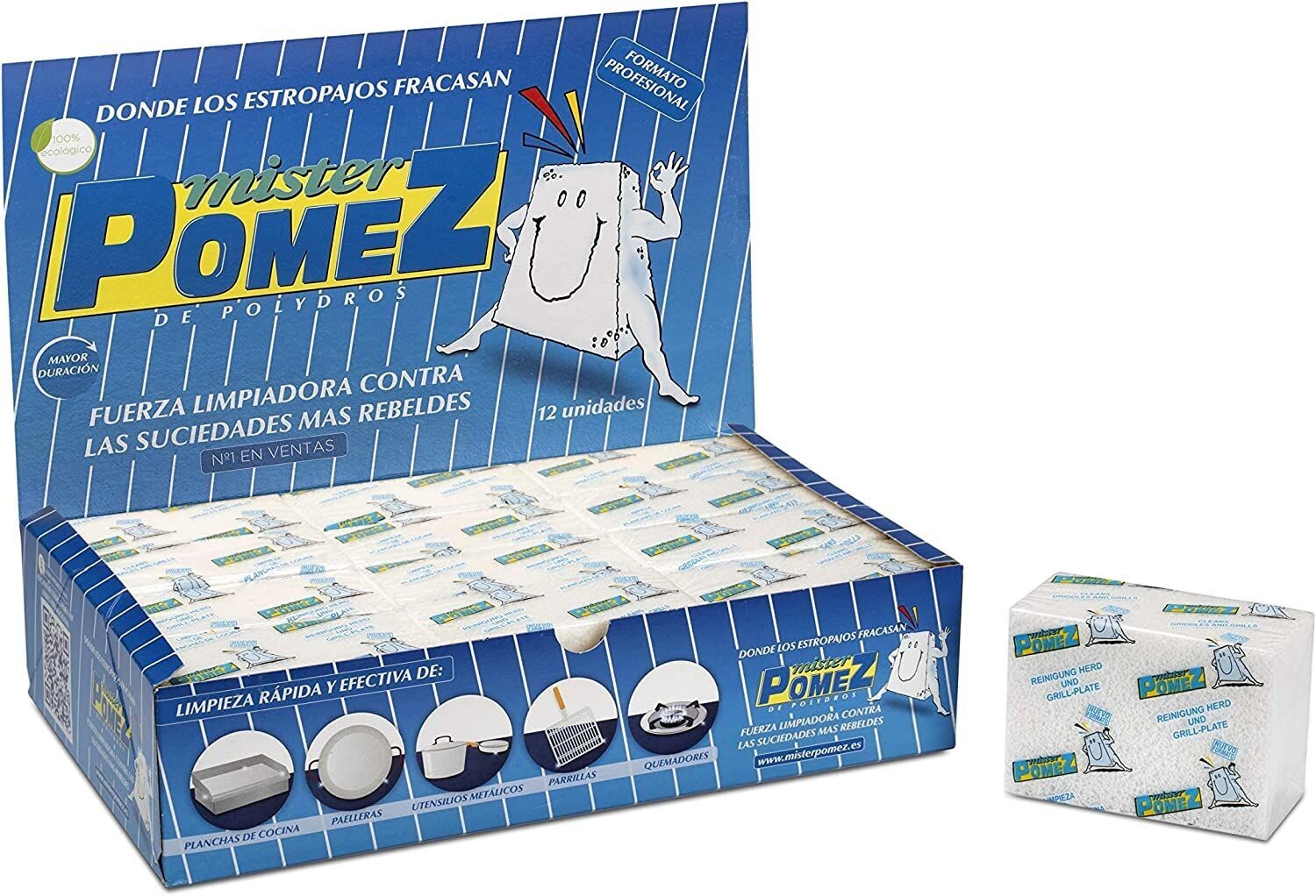 PIEDRA POMEZ MISTER POMEZ CAJA 12 UDS