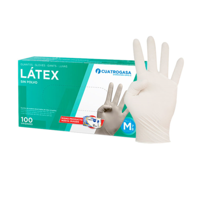 Guante Latex S/P. Pack 100 uds.