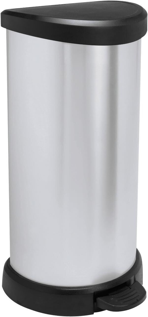 Papelera acero 40 L. CURVER