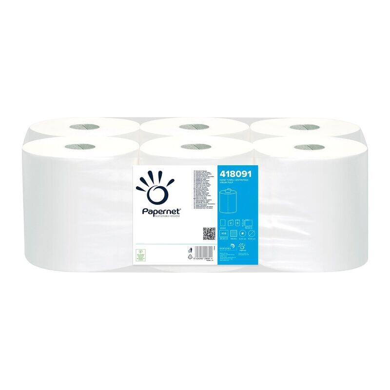 Papel Secamanos BASIC NET 110 Pack 6 ud.