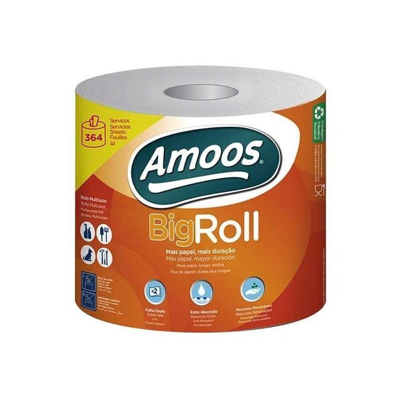 Rollo de Cocina BIG ROLL. Pack 6 uds.
