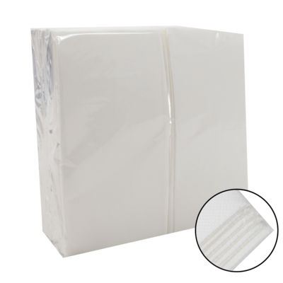 Servilleta Punta Punta 40x40 2c. Pliegue 1/8 Caja 1.800