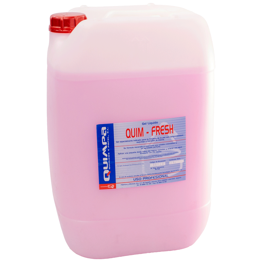 Jabón de Manos Fresa E-25 L. Jabón de Manos Fresa E-25 L.